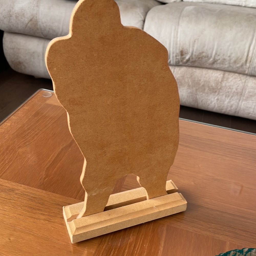 Vintage Michael Jordan wooden table top stand - Picture 3 of 5